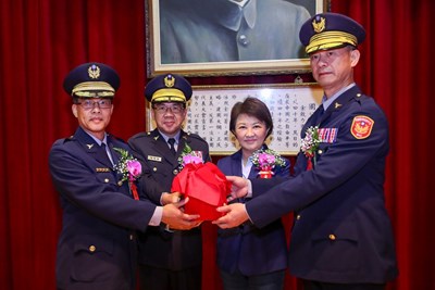 中市警局人事異動　6位新分局長到任